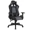Игровое кресло  "GT Racer GM-100", две подушки, экокожа, черное/серое, 531926 главное фото в маленьком размере