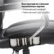 Кресло офисное  PREMIUM "Advance EX-575", хром, экокожа, черное. Фото товара с разных ракурсов.