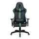 Игровое кресло  "GT Carbon GM-120", две подушки, экокожа, черное/зеленое, 531929. Фото товара с разных ракурсов.