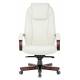 Кресло бюрократ T-9923 WALNUT_Ivory   (Натуральная кожа). Фото товара с разных ракурсов.