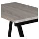 Стол на металлокаркасе BRABIX LOFT CD-004, 1200х535х1110 мм, 3 полки, цвет дуб антик, 641219. Фото товара с разных ракурсов.